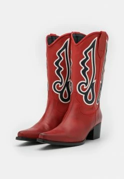 MAX&Co. FOLK - Cowboy/Biker Boots - Rosso -Max & Co.Sales 02628ebeec704eaea9a638ce4886c17c