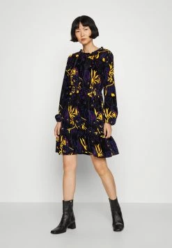 MAX&Co. AUTUNNO - Day Dress - Black Pattern