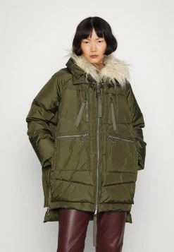 MAX&Co. MIMICA - Classic Coat - Kaki Green