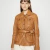 MAX&Co. BALDANZA - Leather Jacket - Tan 2 MAX&Co. BALDANZA - Leather Jacket - Tan -Max & Co.Sales 12bc288045b648479d3d6225ca883842