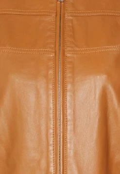 MAX&Co. SQUADRO - Leather Jacket - Hazelnut -Max & Co.Sales 13eab4b5b757415d870c0d91c33c0406