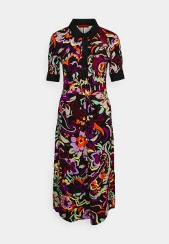 MAX&Co. CRONISTA - Day Dress - Black Pattern -Max & Co.Sales 13ec2f0a72de43ffab71d200be0ae8ee