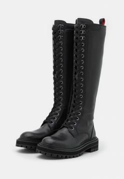 MAX&Co. COMBAT - Lace-up Boots - Nero -Max & Co.Sales 14503aca6d234127aa671ac417a05710