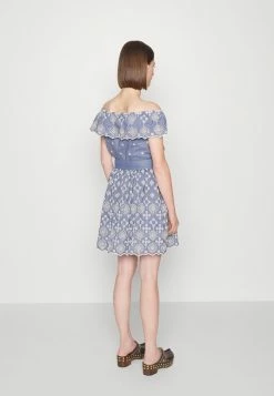 MAX&Co. ARROTOLA - Mini Skirt - Air Force Blue -Max & Co.Sales 1e01a15553944b9c99f799dbec1c9350