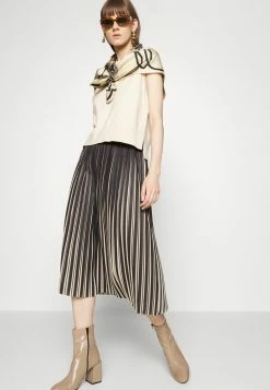 MAX&Co. CROMA - Pleated Skirt - Black Pattern -Max & Co.Sales 28870a9528a1420293846dc2253b853f