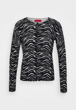 MAX&Co. PANAREA - Cardigan - Black Pattern