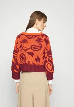 MAX&Co. SIMONA - Jumper - Burgundy Pattern -Max & Co.Sales 2cc88ae6ed104fc580b506cd89580c90