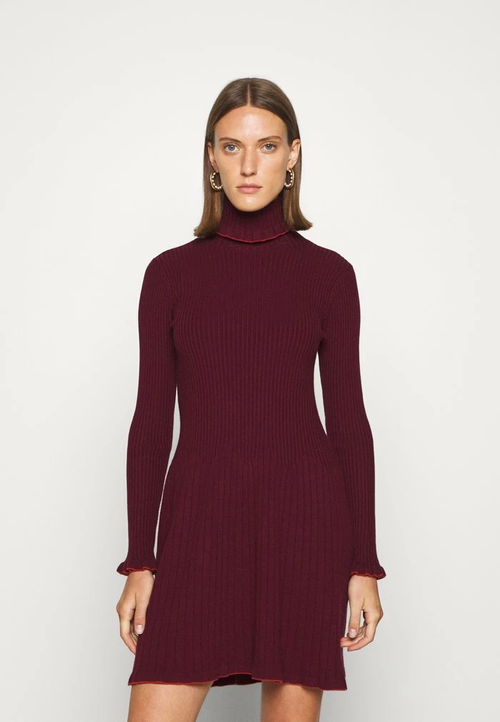 SCANDIRE - Jumper dress - burgundy MAX&Co. SCANDIRE - Jumper Dress - Burgundy -Max & Co.Sales 39c522405a7a432e84ce87d3566b8754