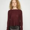 MAX&Co. SGUARDO - Jumper - Burgundy