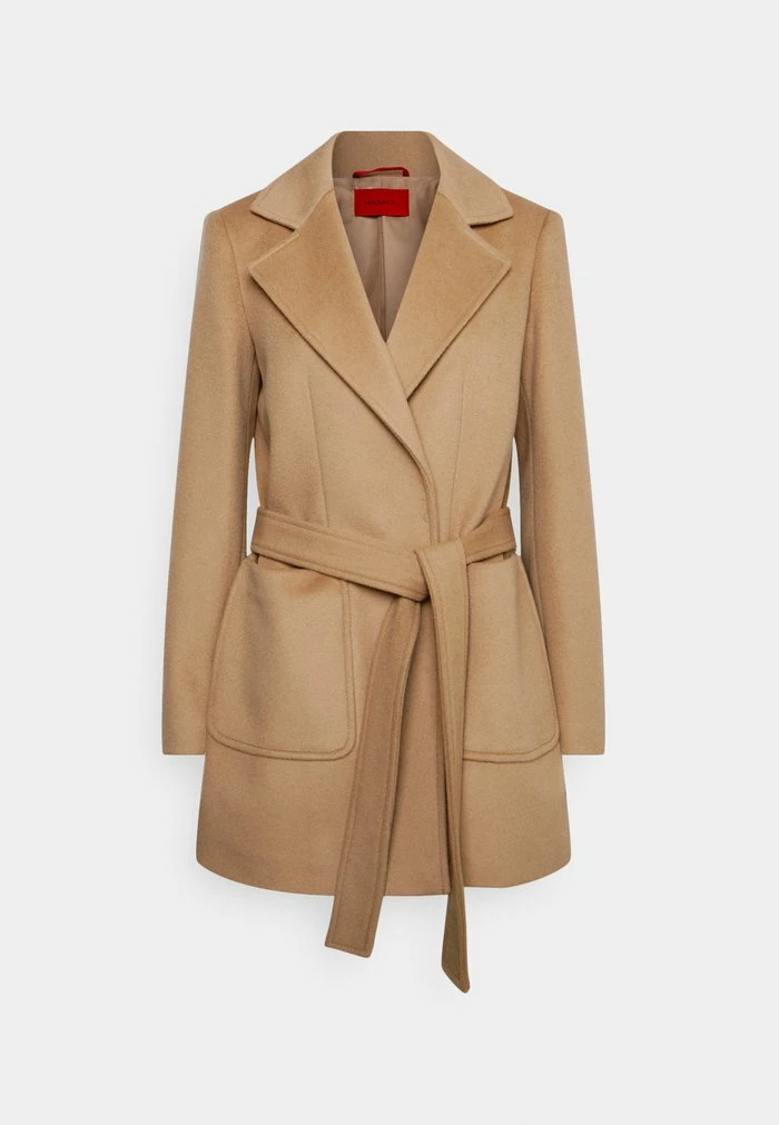 SHORTRUN - Short coat - camel MAX&Co. SHORTRUN - Short Coat - Camel -Max & Co.Sales 4116d7909d294b0ea3681e291a588744