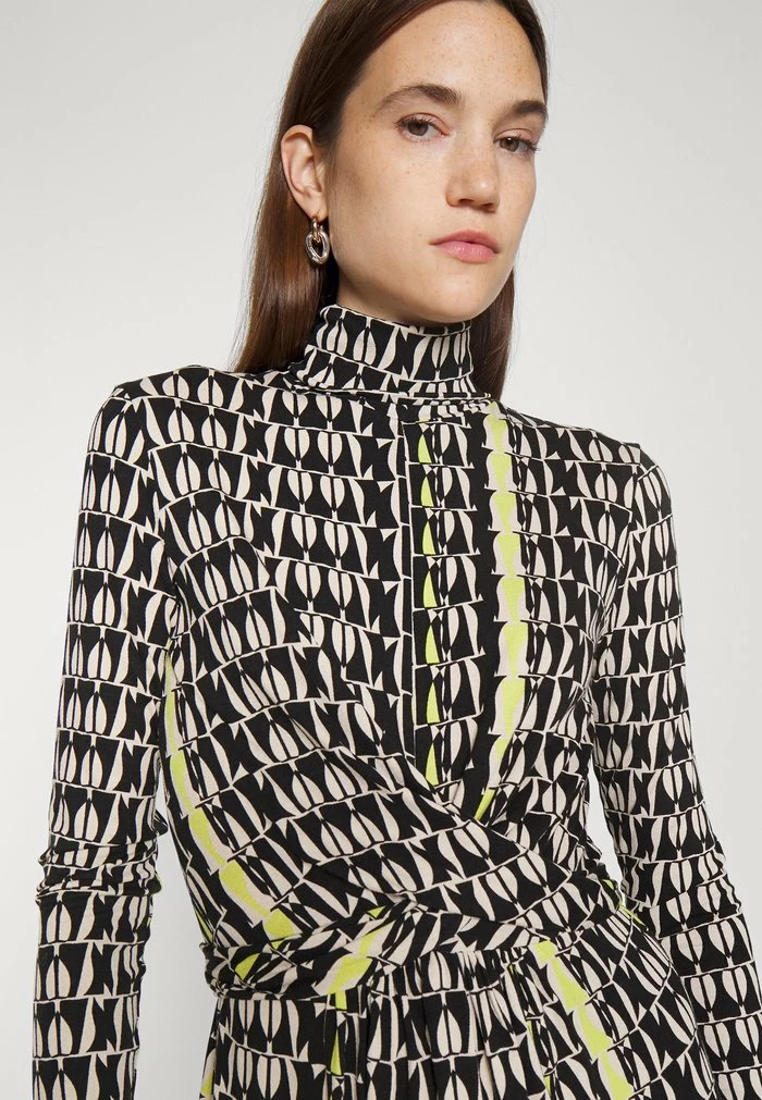 COSMICO - Day dress - black pattern MAX&Co. COSMICO - Day Dress - Black Pattern -Max & Co.Sales 4289982ed4924ad08233706e3c9661fb