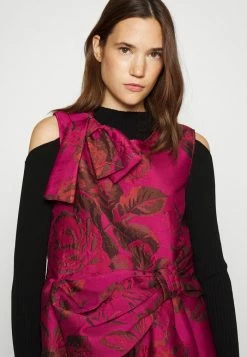 MAX&Co. SLANEY - Cocktail Dress / Party Dress - Burgundy Pattern -Max & Co.Sales 478fb961ea3549a7b952f3951dd4677c