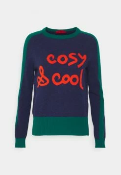 MAX&Co. SFERICO - Jumper - Midnight Blue -Max & Co.Sales 53b1e9984af649348be0a331c1f909b2