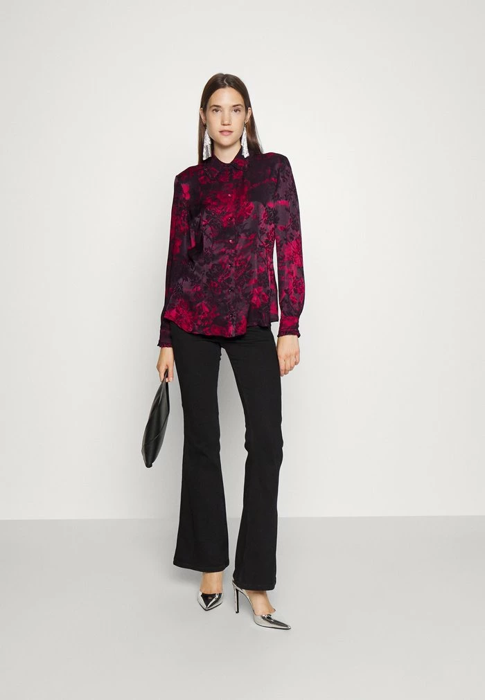 LEISTER - Button-down blouse - burgundy MAX&Co. LEISTER - Button-down Blouse - Burgundy -Max & Co.Sales 551673de6b1a4f0b9f37d56e51bd9482