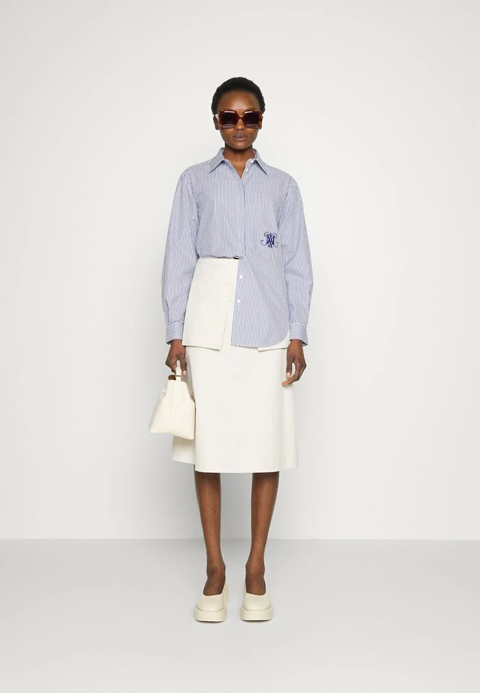 Button-down blouse - navy blue MAX&Co. Button-down Blouse - Navy Blue -Max & Co.Sales 5c0333860ee34369bb36c4fe32d13356