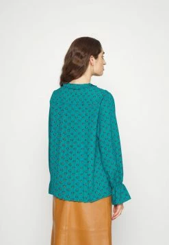 MAX&Co. SUPPORTO - Blouse - Green Pattern -Max & Co.Sales 64df1c49e3aa49d3a63396b5af2e5122