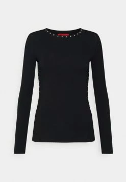 MAX&Co. DAMINO - Long Sleeved Top - Black