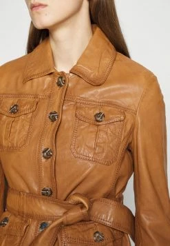 MAX&Co. BALDANZA - Leather Jacket - Tan 7 MAX&Co. BALDANZA - Leather Jacket - Tan -Max & Co.Sales 6de74df34e0841f09c200a47a5d47c62