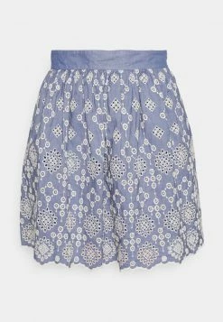 MAX&Co. ARROTOLA - Mini Skirt - Air Force Blue -Max & Co.Sales 6e240fb4b754450e83f624a042910e42