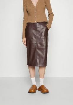 MAX&Co. CREMA - Pencil Skirt - Brown