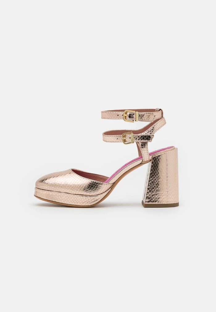 DIANE - Platform heels - beige/oro MAX&Co. DIANE - Platform Heels - Beige/oro -Max & Co.Sales 7706046a0fb94a20a447ba5109a326ce