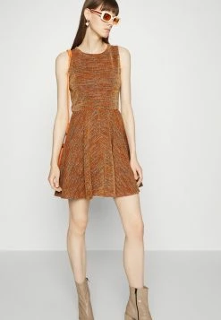 MAX&Co. CROCEVIA - Cocktail Dress / Party Dress - Orange -Max & Co.Sales 77823b515007442282baf6c4eddcd46e