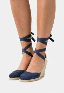 MAX&Co. OKLAHOMA - Wedge Sandals - Midnight Blue