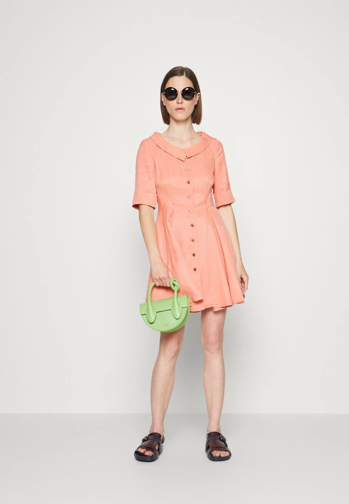 HOORAY - Shirt dress - coral MAX&Co. HOORAY - Shirt Dress - Coral -Max & Co.Sales 8b07f5dc7adf405b82157caded74090d