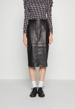 MAX&Co. CREMA - Pencil Skirt - Black