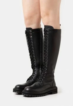 MAX&Co. COMBAT - Lace-up Boots - Nero