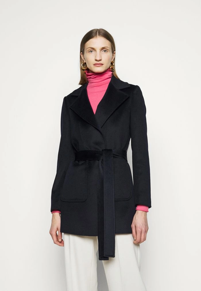 SHORTRUN - Classic coat - blue MAX&Co. SHORTRUN - Classic Coat - Blue -Max & Co.Sales 9025e1e0d9b64e99a0a5f15f72890cf1