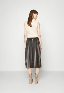 MAX&Co. CROMA - Pleated Skirt - Black Pattern -Max & Co.Sales 90fea67f92dc48a7a39d27f19ad36d41