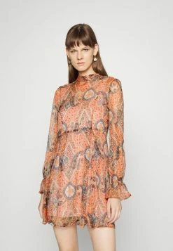 MAX&Co. ALESSIA - Day Dress - Coral Pattern