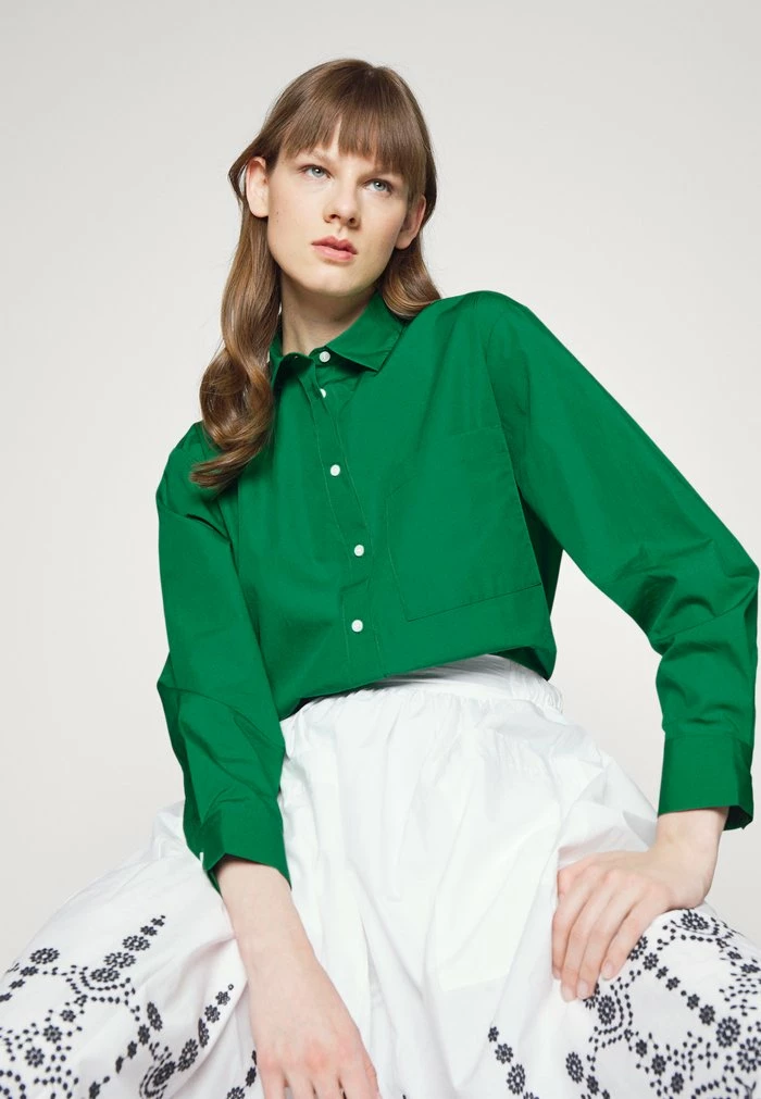 PALLINA - Button-down blouse - bright green MAX&Co. PALLINA - Button-down Blouse - Bright Green -Max & Co.Sales 9b8bf30ec7b0480fbe7c1ff114a71720