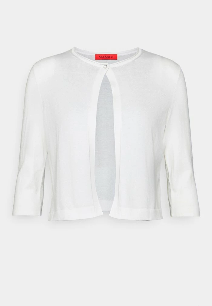 MESSICO - Cardigan - white MAX&Co. MESSICO - Cardigan - White -Max & Co.Sales 9d6f12fe93bc424eb735bf7e8cecc5c9