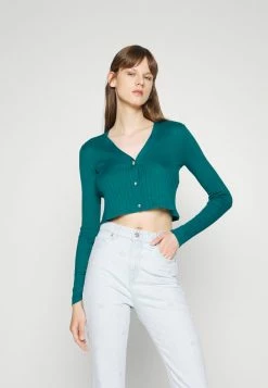 MAX&Co. SILVIA - Cardigan - Emerald Green