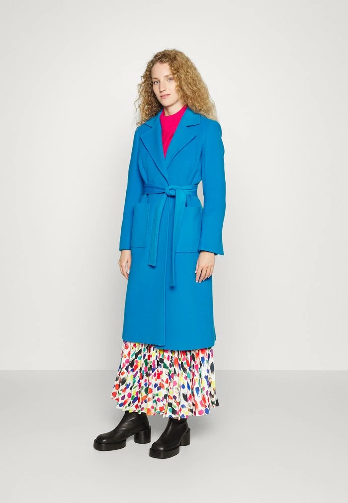 RUNAWAY - Classic coat - turquoise MAX&Co. RUNAWAY - Classic Coat - Turquoise -Max & Co.Sales a5ca3431e30c44368615224da10c4556