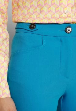 MAX&Co. ORTENSIA - Trousers - Turquoise -Max & Co.Sales a7cc554a2e1d4592af2d4a08b4c007cc