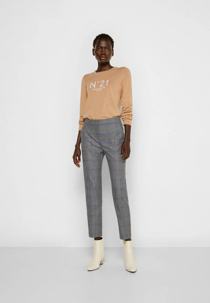 GIUSTO - Trousers - anthracite pattern MAX&Co. GIUSTO - Trousers - Anthracite Pattern -Max & Co.Sales aa657829fbd14e3f8a3d4a706004d31c