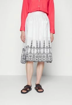 MAX&Co. TEATRO - A-line Skirt - Ivory
