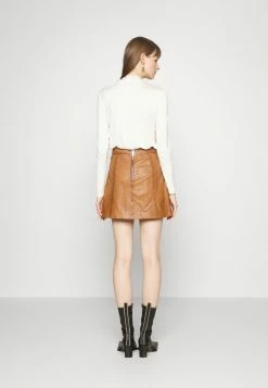 MAX&Co. ORZATA - Mini Skirt - Tan 4 MAX&Co. ORZATA - Mini Skirt - Tan -Max & Co.Sales b4504b6602c546f1ad35112c532dfc09