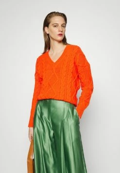 MAX&Co. ARRAN - Jumper - Orange -Max & Co.Sales b792cf5f272e481ab3a4a633b3fe2250