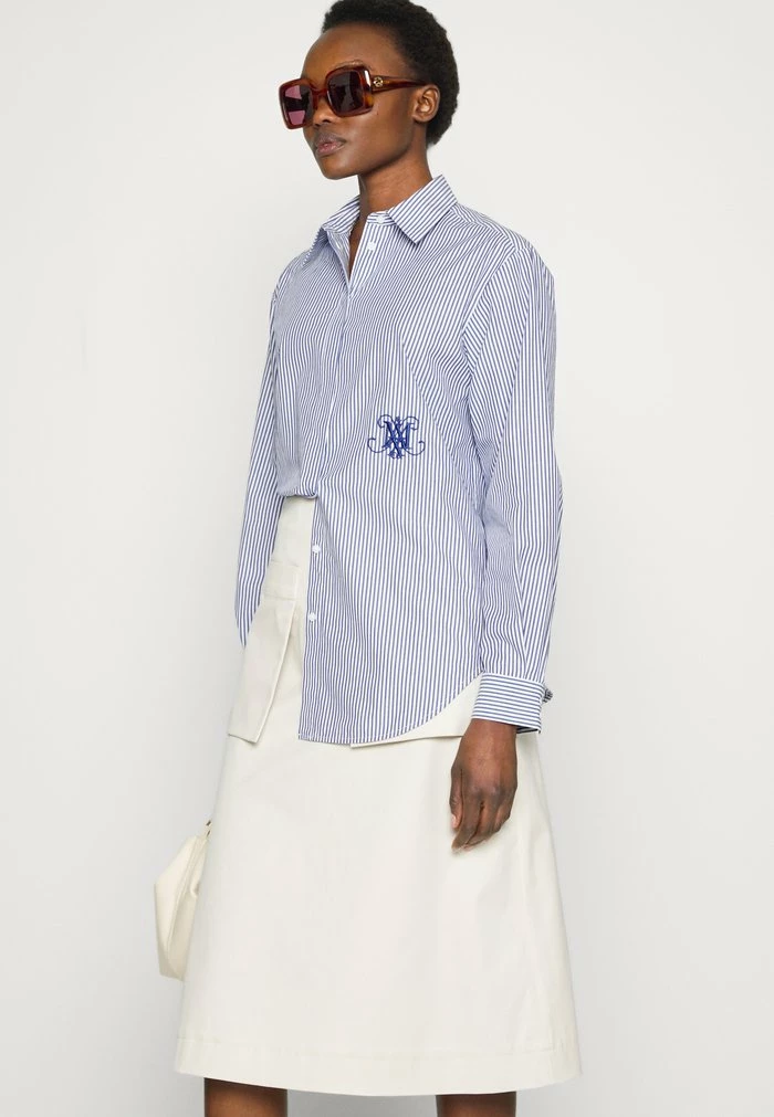 Button-down blouse - navy blue MAX&Co. Button-down Blouse - Navy Blue -Max & Co.Sales b84953a57caa486eb858cc4741dfe3bb