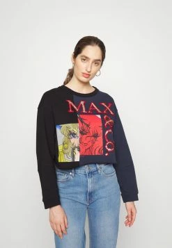 MAX&Co. VALOIS - Long Sleeved Top - Black