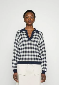 MAX&Co. PLATA - Jumper - Navy Blue