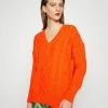 MAX&Co. ARRAN - Jumper - Orange 1 MAX&Co. ARRAN - Jumper - Orange -Max & Co.Sales c12aff39b6734dcdbe22b81bba7a7b40