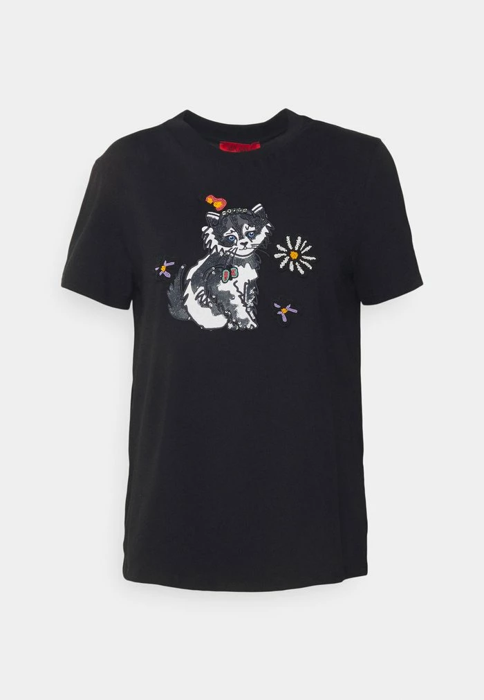 CORSIVO - Print T-shirt - black MAX&Co. CORSIVO - Print T-shirt - Black -Max & Co.Sales ccc00f2be235445586c644084bf2e1ff