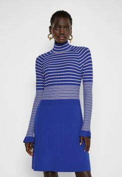 MAX&Co. SCHIUMA - Jumper Dress - Cornflower Blue