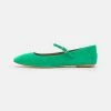 MAX&Co. LIV - Ankle Strap Ballet Pumps - Pastel Green -Max & Co.Sales d7947b4ddf16475f9a75548ee430d789