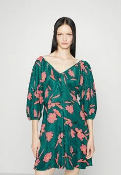 MAX&Co. CUBA - Day Dress - Green Pattern